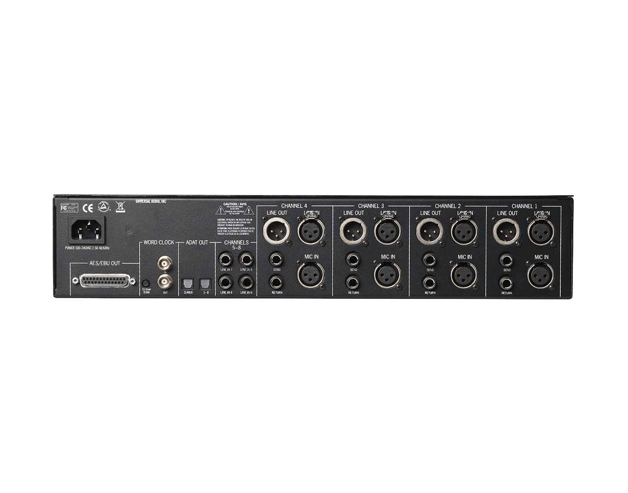 4-710d Four-Channel Tone-Blending Mic Preamp w/ Dynamics