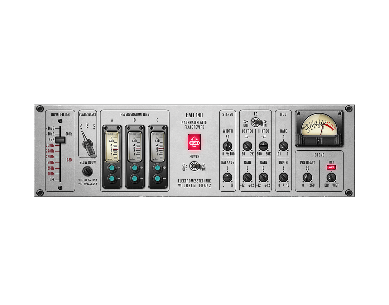 EMT 140 Classic Plate Reverberator
