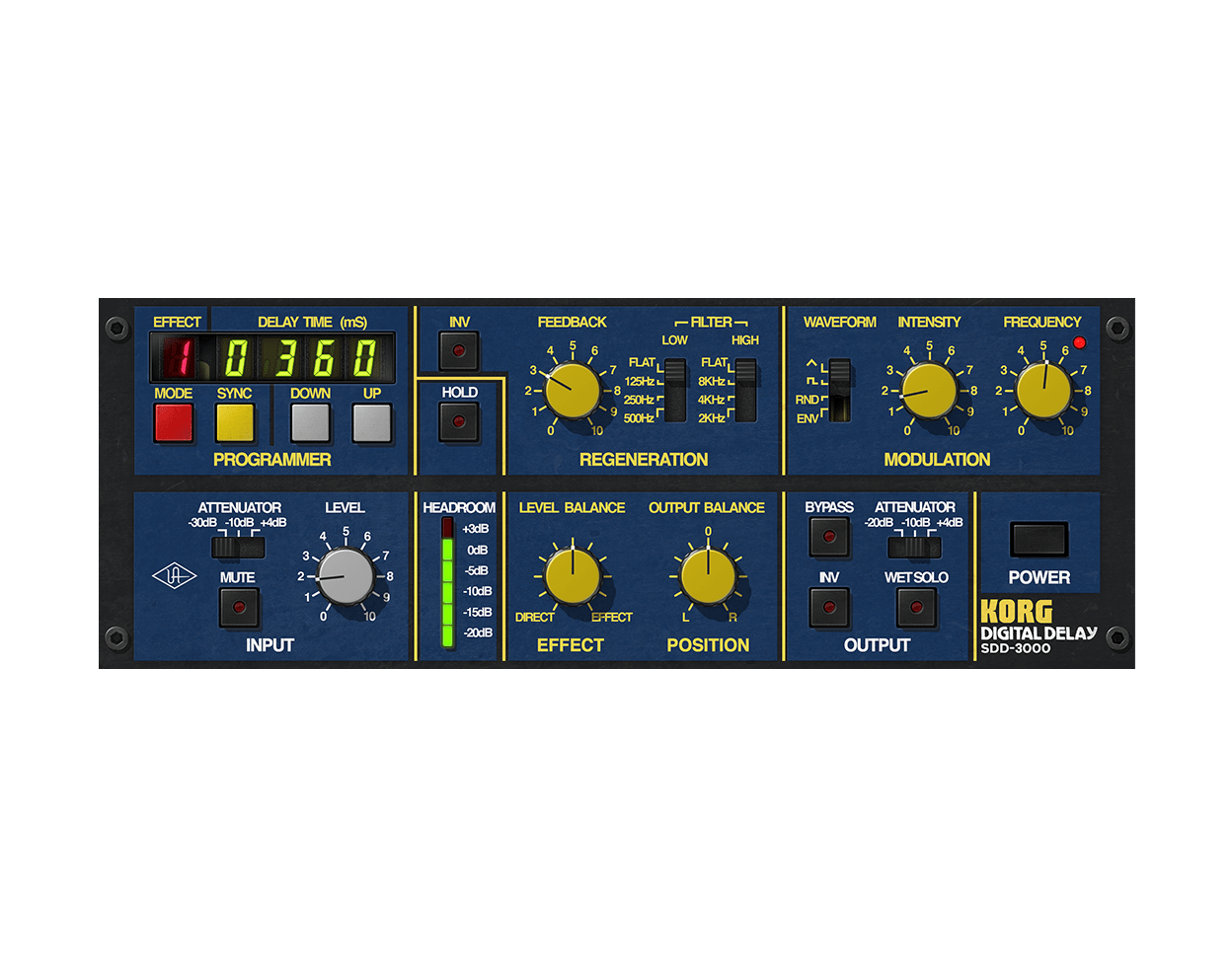 Korg SDD-3000 Digital Delay