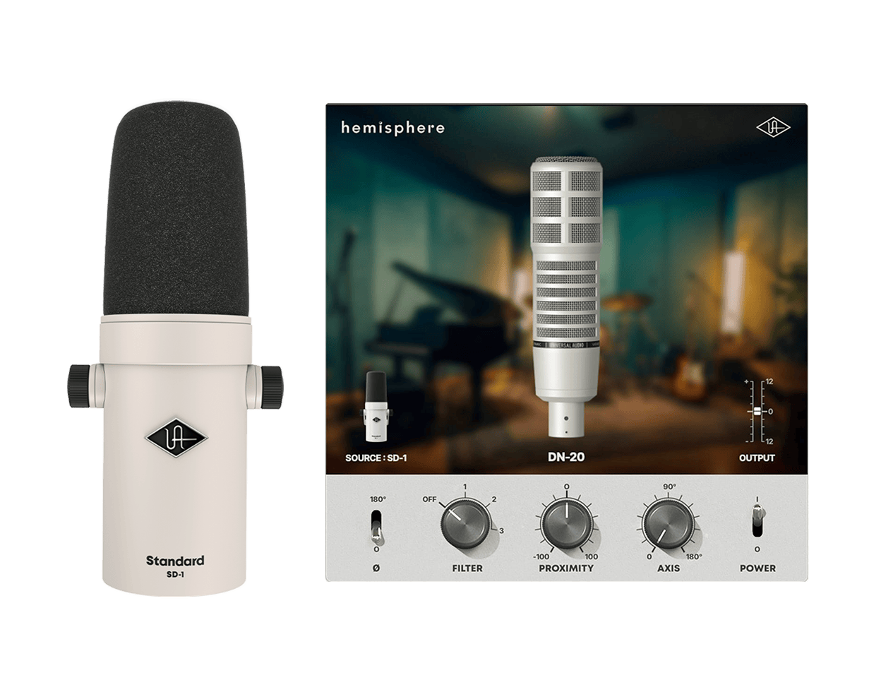 SD-1 Dynamic Microphone with Hemisphere Modeling