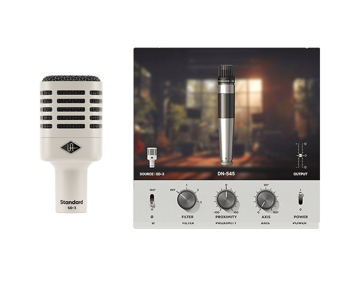 SD-3 Dynamic Microphone with Hemisphere Modeling