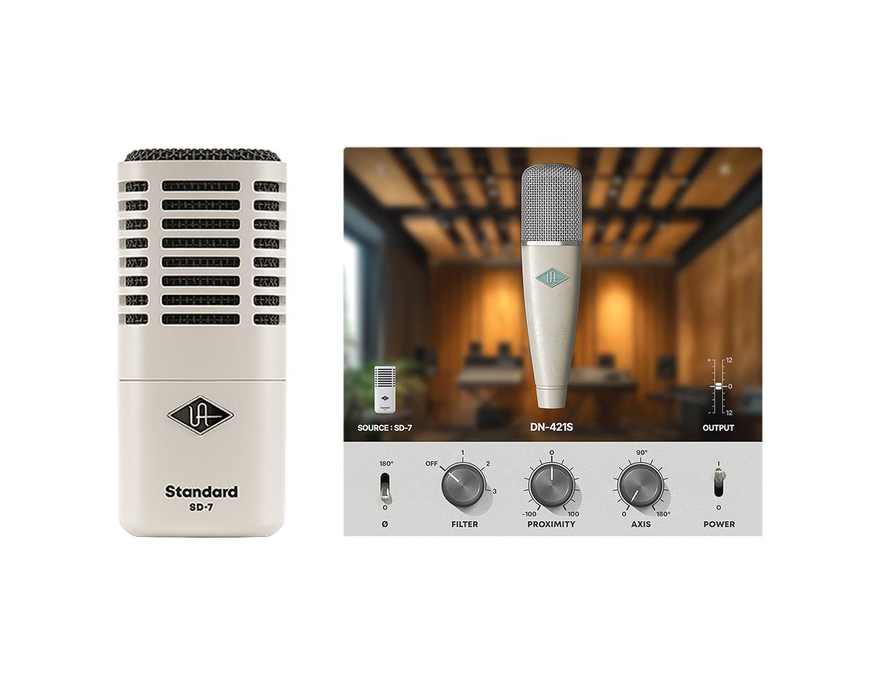 SD-7 Dynamic Microphone with Hemisphere Modeling